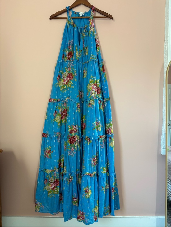 House of Harlow 1960 Dresses & Skirts - House of Harlow 1960 Helena Blue Floral Boho Tiered Dress